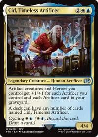 Cid, Timeless Artificer (0410) - FINAL FANTASY - Magic: The Gathering card