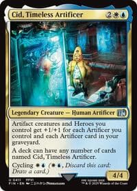 Cid, Timeless Artificer (0411) - FINAL FANTASY - Magic: The Gathering card