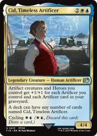 Cid, Timeless Artificer (0413) - FINAL FANTASY - Magic: The Gathering card