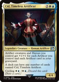 Cid, Timeless Artificer (0414) - FINAL FANTASY - Magic: The Gathering card