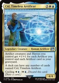Cid, Timeless Artificer (0415) - FINAL FANTASY - Magic: The Gathering card