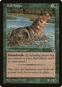 Bull Hippo (Flavor Text) - Portal - Magic: The Gathering card