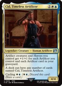 Cid, Timeless Artificer (0416) - FINAL FANTASY - Magic: The Gathering card