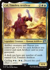 Cid, Timeless Artificer (0417) - FINAL FANTASY - Magic: The Gathering card