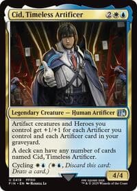 Cid, Timeless Artificer (0418) - FINAL FANTASY - Magic: The Gathering card