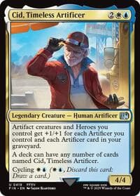 Cid, Timeless Artificer (0419) - FINAL FANTASY - Magic: The Gathering card