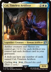 Cid, Timeless Artificer (0420) - FINAL FANTASY - Magic: The Gathering card