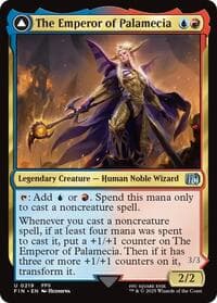 The Emperor of Palamecia - FINAL FANTASY - Magic: The Gathering card
