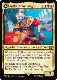 Kefka, Court Mage - FINAL FANTASY - Magic: The Gathering card