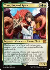 Yuna, Hope of Spira - FINAL FANTASY - Magic: The Gathering card