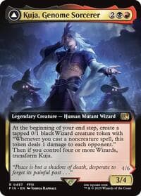 Kuja, Genome Sorcerer (Extended Art) - FINAL FANTASY - Magic: The Gathering card