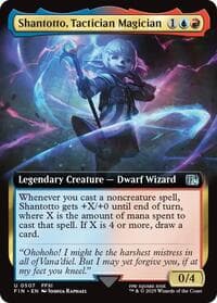 Shantotto, Tactician Magician (Extended Art) - FINAL FANTASY - Magic: The Gathering card