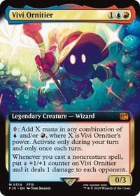 Vivi Ornitier (Extended Art) - FINAL FANTASY - Magic: The Gathering card