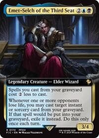 Emet-Selch of the Third Seat (Extended Art) - Commander: FINAL FANTASY - Magic: The Gathering card