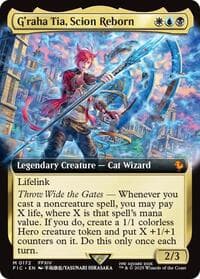 G'raha Tia, Scion Reborn (Extended Art) - Commander: FINAL FANTASY - Magic: The Gathering card