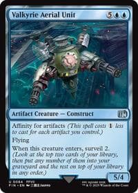 Valkyrie Aerial Unit - FINAL FANTASY - Magic: The Gathering card