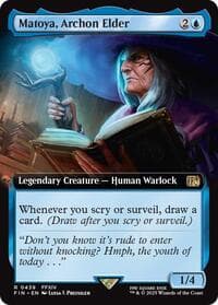 Matoya, Archon Elder (Extended Art) - FINAL FANTASY - Magic: The Gathering card