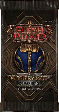 Mastery Pack Guardian Booster Pack - Mastery Pack Guardian - Flesh and Blood TCG card