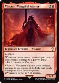 Vincent, Vengeful Atoner - Commander: FINAL FANTASY - Magic: The Gathering card