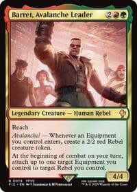 Barret, Avalanche Leader - Commander: FINAL FANTASY - Magic: The Gathering card