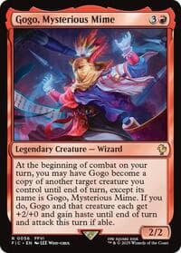 Gogo, Mysterious Mime - Commander: FINAL FANTASY - Magic: The Gathering card