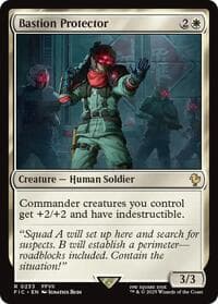 Bastion Protector - Commander: FINAL FANTASY - Magic: The Gathering card