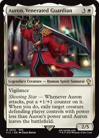 Auron, Venerated Guardian - Commander: FINAL FANTASY - Magic: The Gathering card