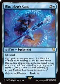 Blue Mage's Cane - Commander: FINAL FANTASY - Magic: The Gathering card