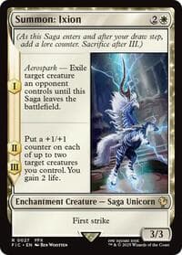 Summon: Ixion - Commander: FINAL FANTASY - Magic: The Gathering card