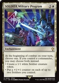 SOLDIER Military Program - Commander: FINAL FANTASY - Magic: The Gathering card