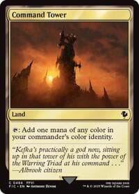 Command Tower (0484) - Commander: FINAL FANTASY - Magic: The Gathering card
