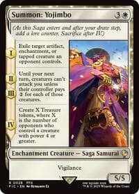 Summon: Yojimbo - Commander: FINAL FANTASY - Magic: The Gathering card