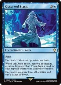 Observed Stasis - Commander: FINAL FANTASY - Magic: The Gathering card