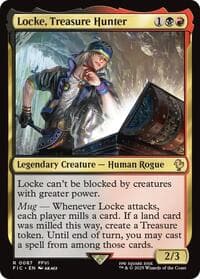 Locke, Treasure Hunter - Commander: FINAL FANTASY - Magic: The Gathering card