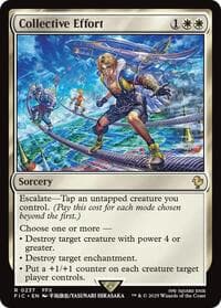 Collective Effort - Commander: FINAL FANTASY - Magic: The Gathering card