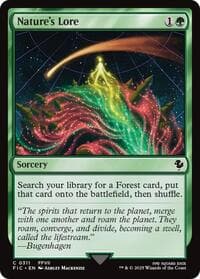 Nature's Lore - Commander: FINAL FANTASY - Magic: The Gathering card