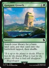 Rampant Growth - Commander: FINAL FANTASY - Magic: The Gathering card