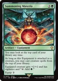 Summoning Materia - Commander: FINAL FANTASY - Magic: The Gathering card