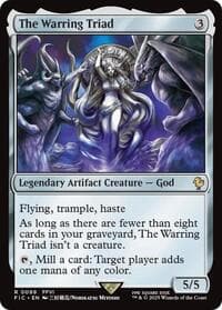 The Warring Triad - Commander: FINAL FANTASY - Magic: The Gathering card