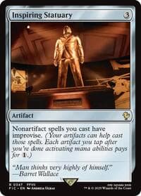 Inspiring Statuary - Commander: FINAL FANTASY - Magic: The Gathering card