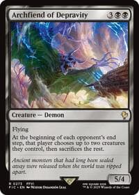Archfiend of Depravity - Commander: FINAL FANTASY - Magic: The Gathering card