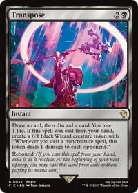 Transpose - Commander: FINAL FANTASY - Magic: The Gathering card