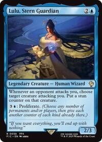 Lulu, Stern Guardian - Commander: FINAL FANTASY - Magic: The Gathering card