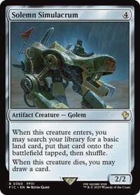 Solemn Simulacrum - Commander: FINAL FANTASY - Magic: The Gathering card