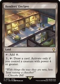 Bonders' Enclave - Commander: FINAL FANTASY - Magic: The Gathering card