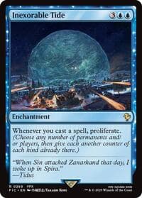 Inexorable Tide - Commander: FINAL FANTASY - Magic: The Gathering card