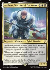 Ardbert, Warrior of Darkness - Commander: FINAL FANTASY - Magic: The Gathering card