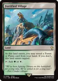 Fortified Village - Commander: FINAL FANTASY - Magic: The Gathering card