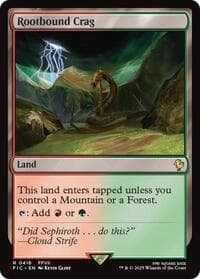 Rootbound Crag - Commander: FINAL FANTASY - Magic: The Gathering card
