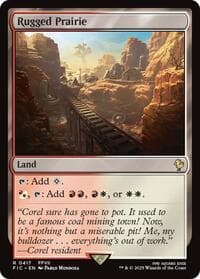Rugged Prairie - Commander: FINAL FANTASY - Magic: The Gathering card